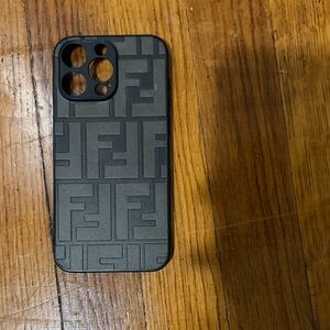 Luxury Black Patterned Phone Case